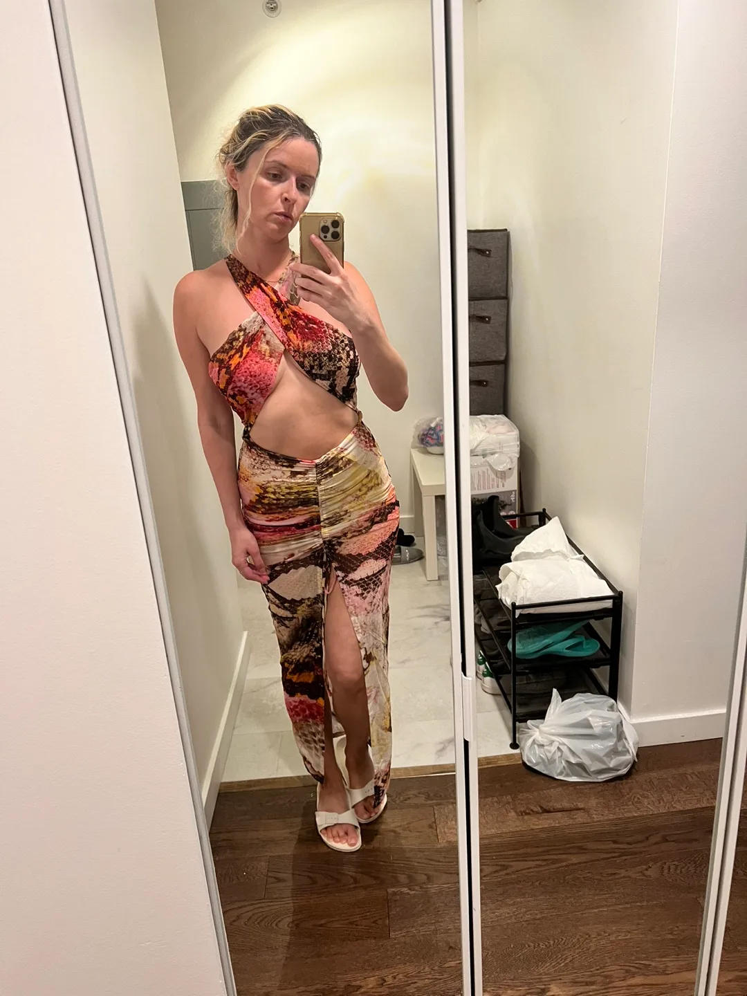 Vacation 🏝️☀️🦁Party Tulum style long dress thumbnail