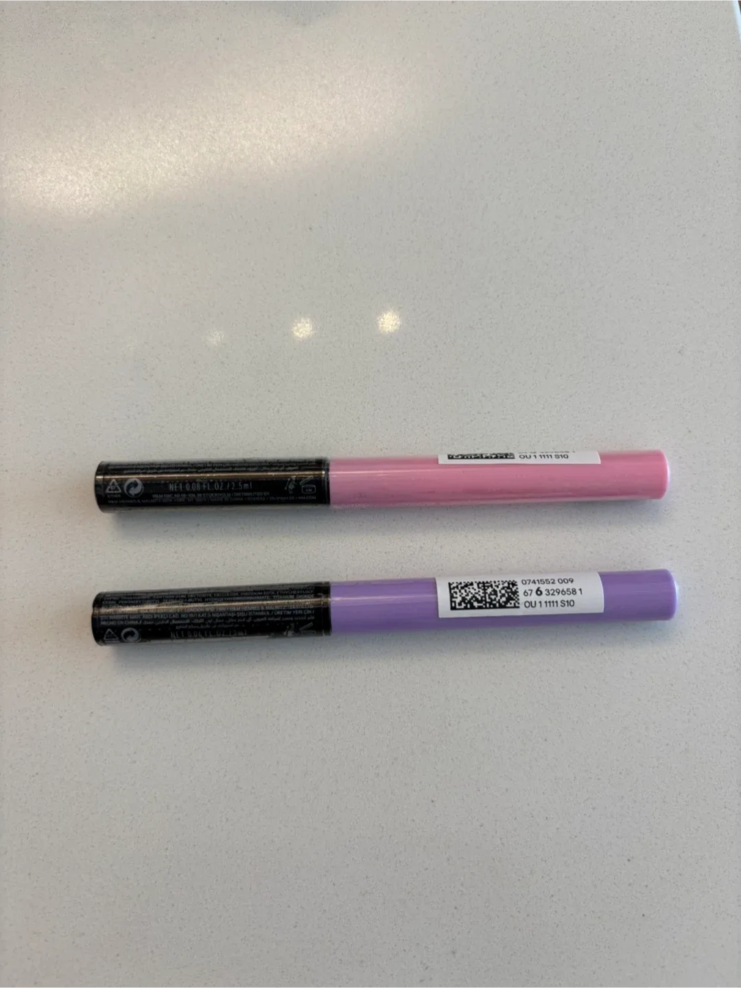 NEW H&M Brightliner Eyeliner Set - Pink & Purple eye makeup thumbnail