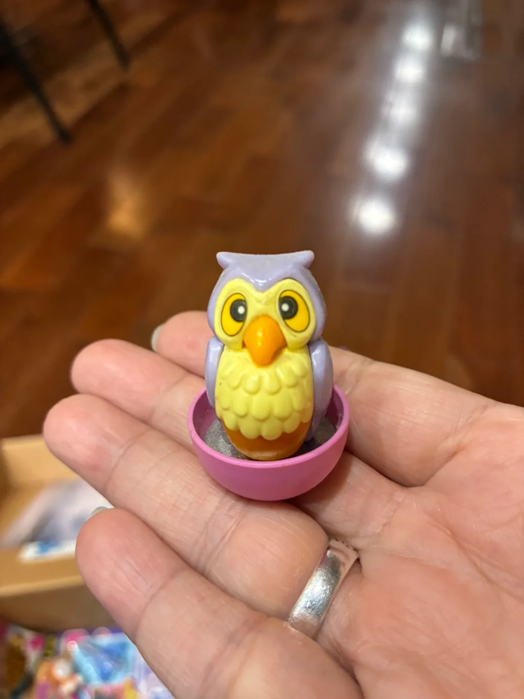 Kinder Surprise Egg Toy - Owl thumbnail