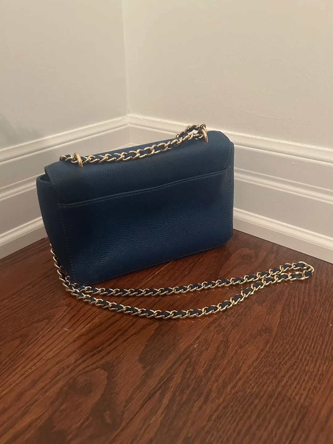 Tory Burch Blue Leather Crossbody Bag image indicator(2)
