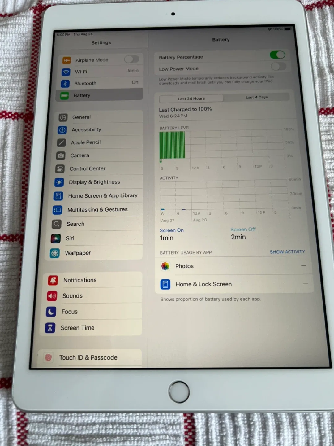 IPAD 8th Generation (32GB) Apple iPad image indicator(5)