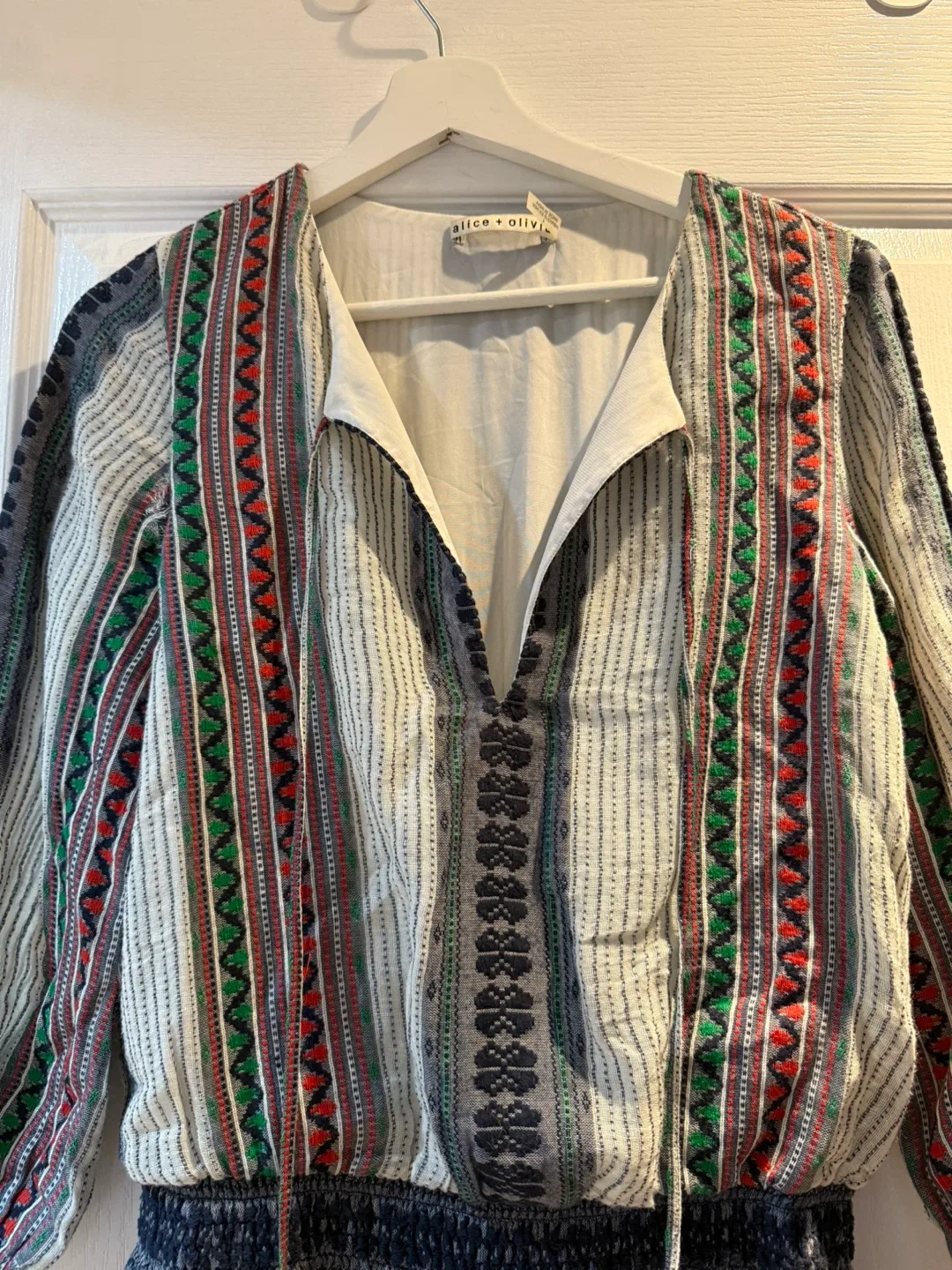 Alice + Olivia Boho dress- Size M image indicator(5)