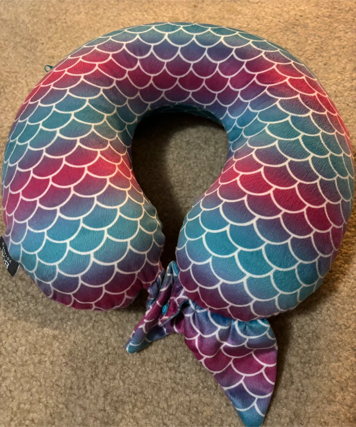 Bon Voyage Mermaid Travel Neck Pillow image indicator(2)