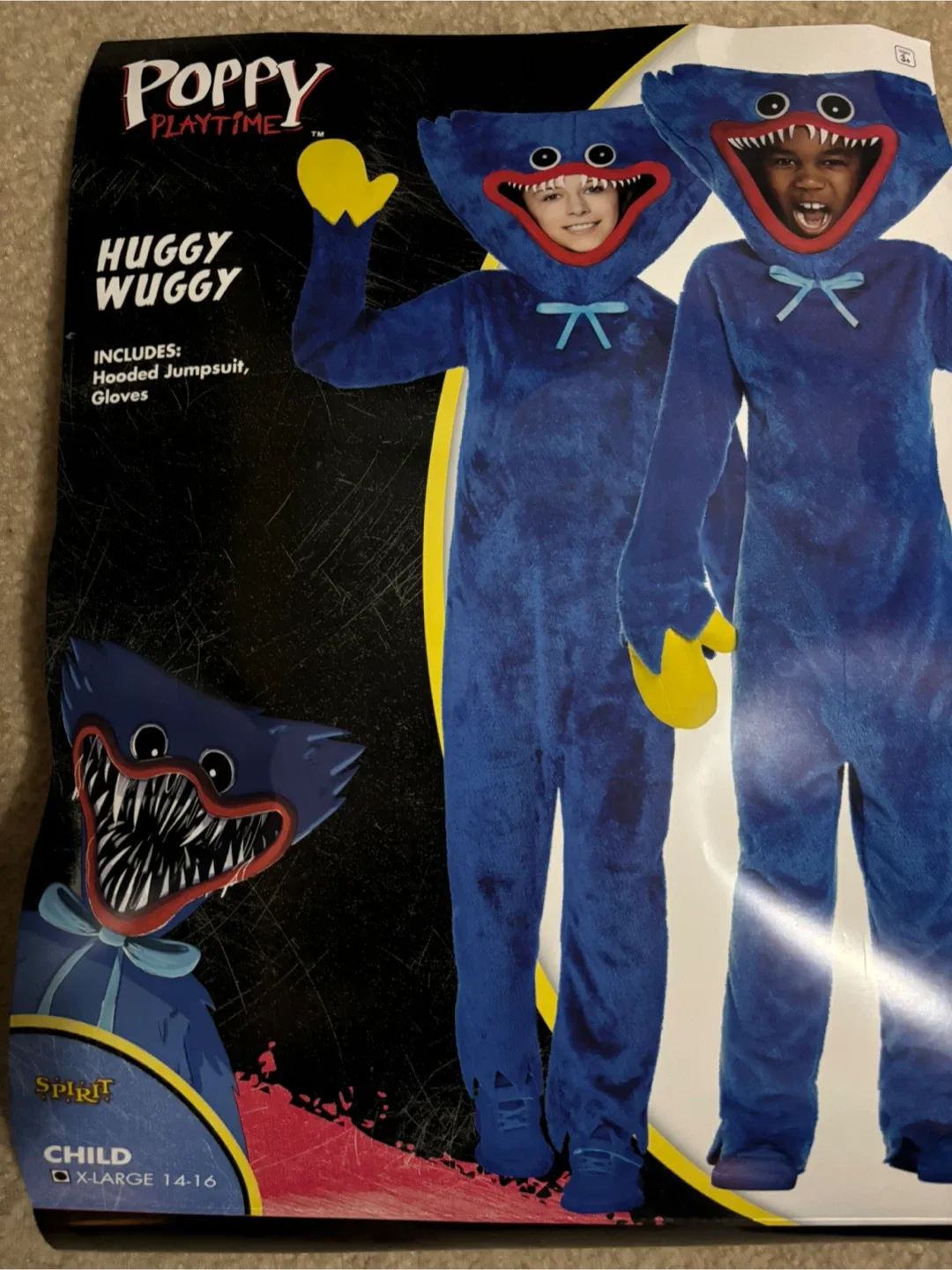 Poppy Playtime Huggy Wuggy Costume - Child XL (14-16) thumbnail