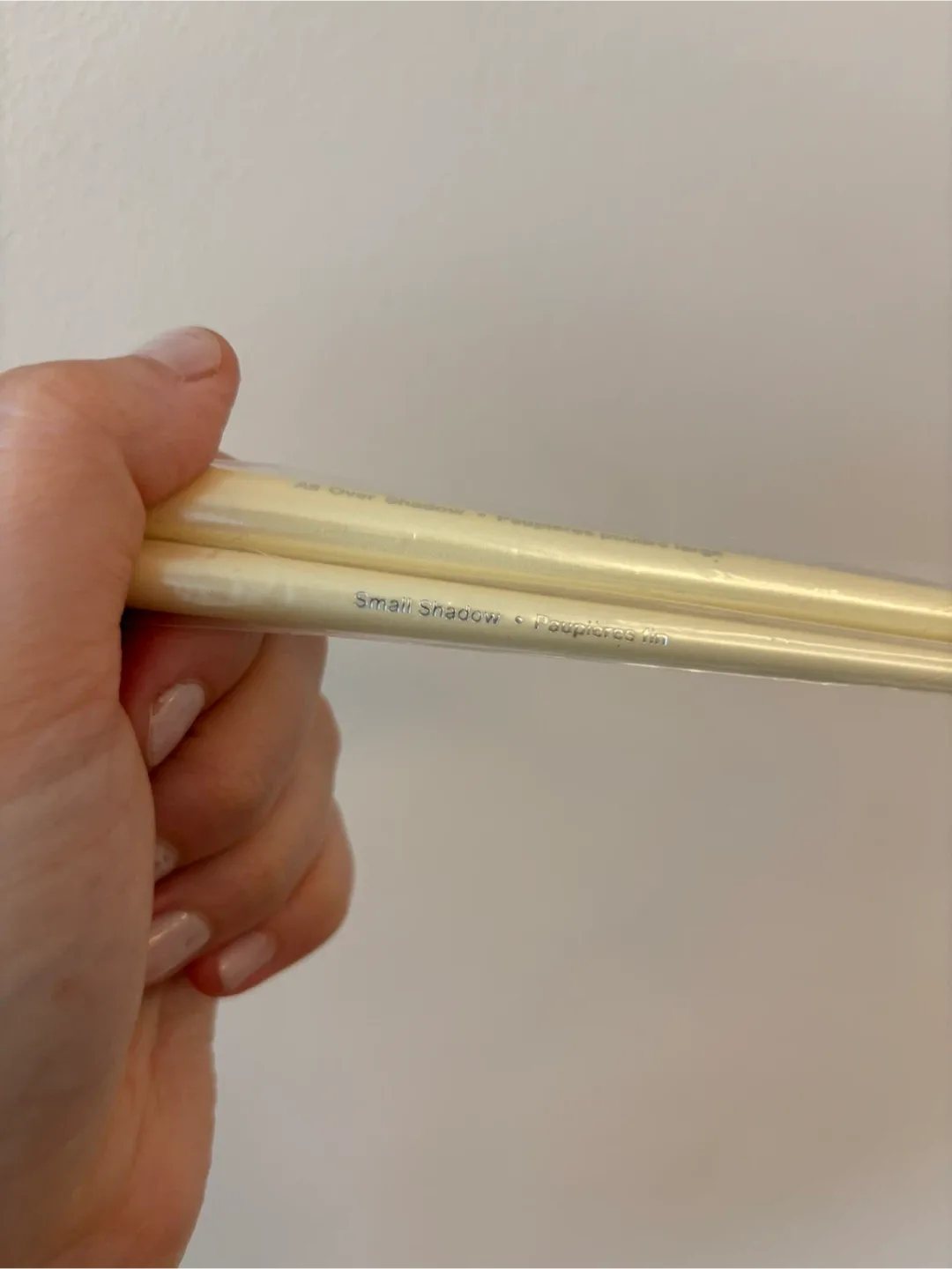 NEW set of 2 Sephora All Over & Small Shadow eye makeup Brushes image indicator(2)