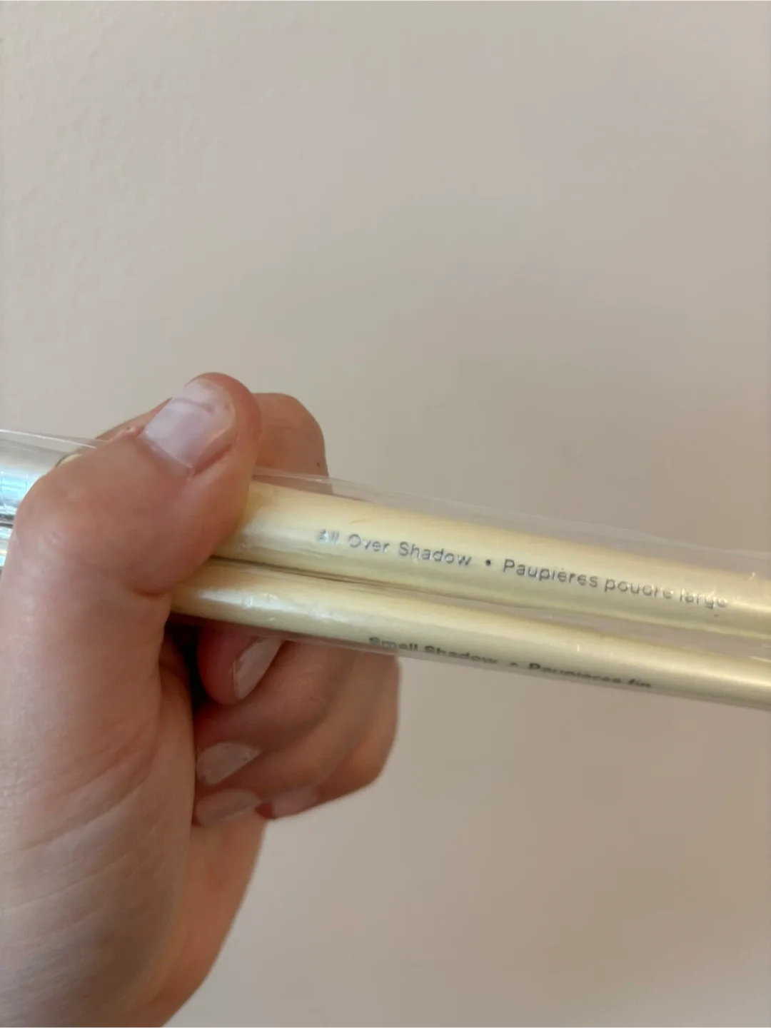 NEW set of 2 Sephora All Over & Small Shadow eye makeup Brushes image indicator(3)