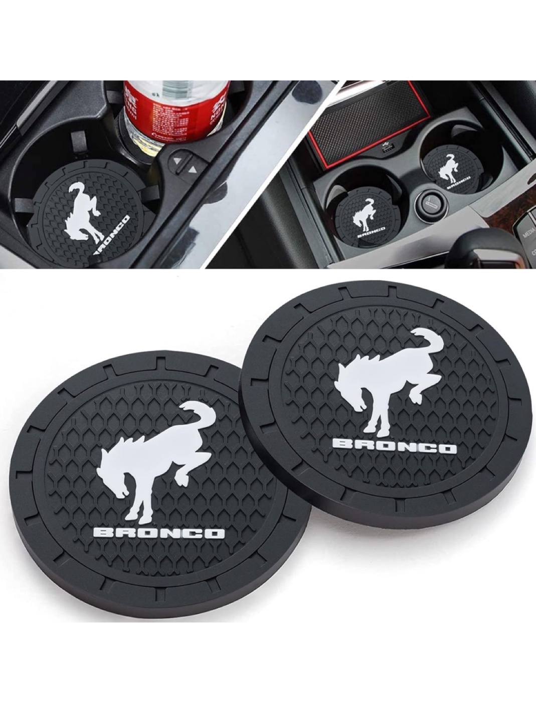 Ford Bronco Car Coasters - Set of 2 - photo 4
