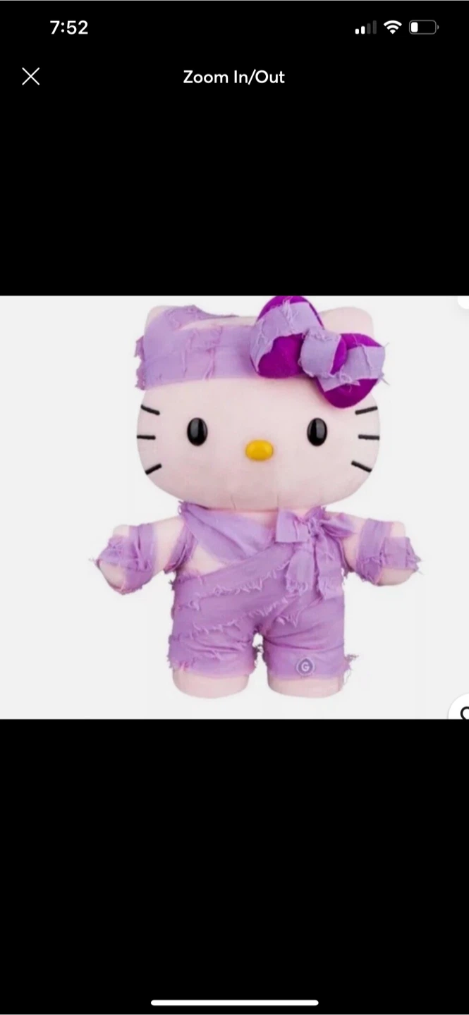 Hello Kitty Mummy Plush Purple