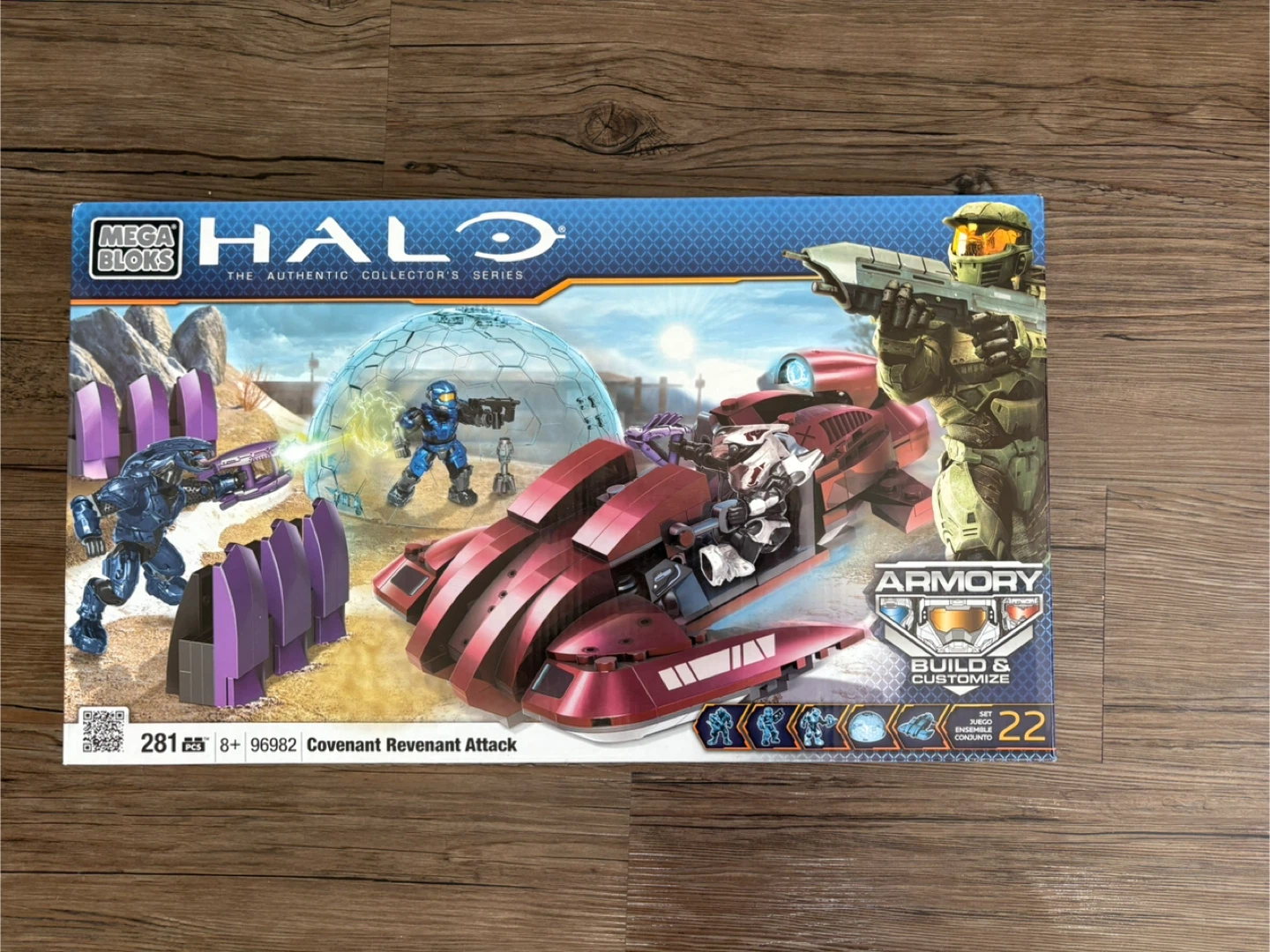 Mega Bloks Halo Covenant Revenant Attack Set