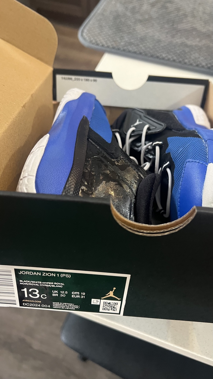 Jordan Zion 1 (PS) Size 13C - photo 2
