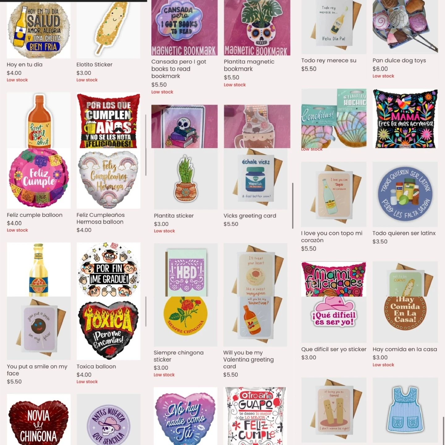 Assorted Stickers & Balloons