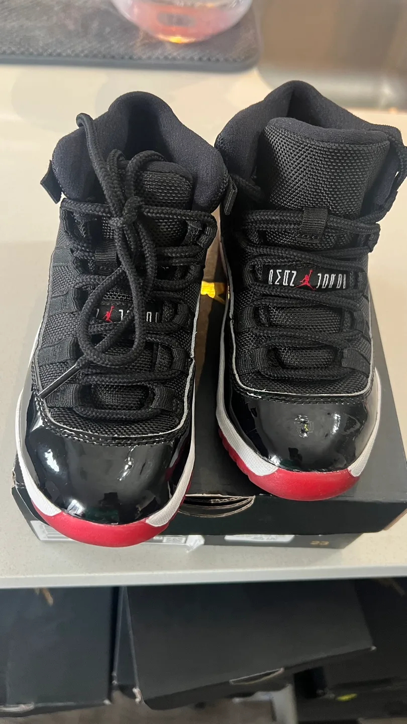 Jordan 11 Retro Little Flex Toddler Shoes - Size 12 thumbnail