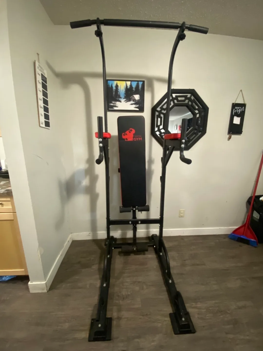 Pull Up Bar Power Tower