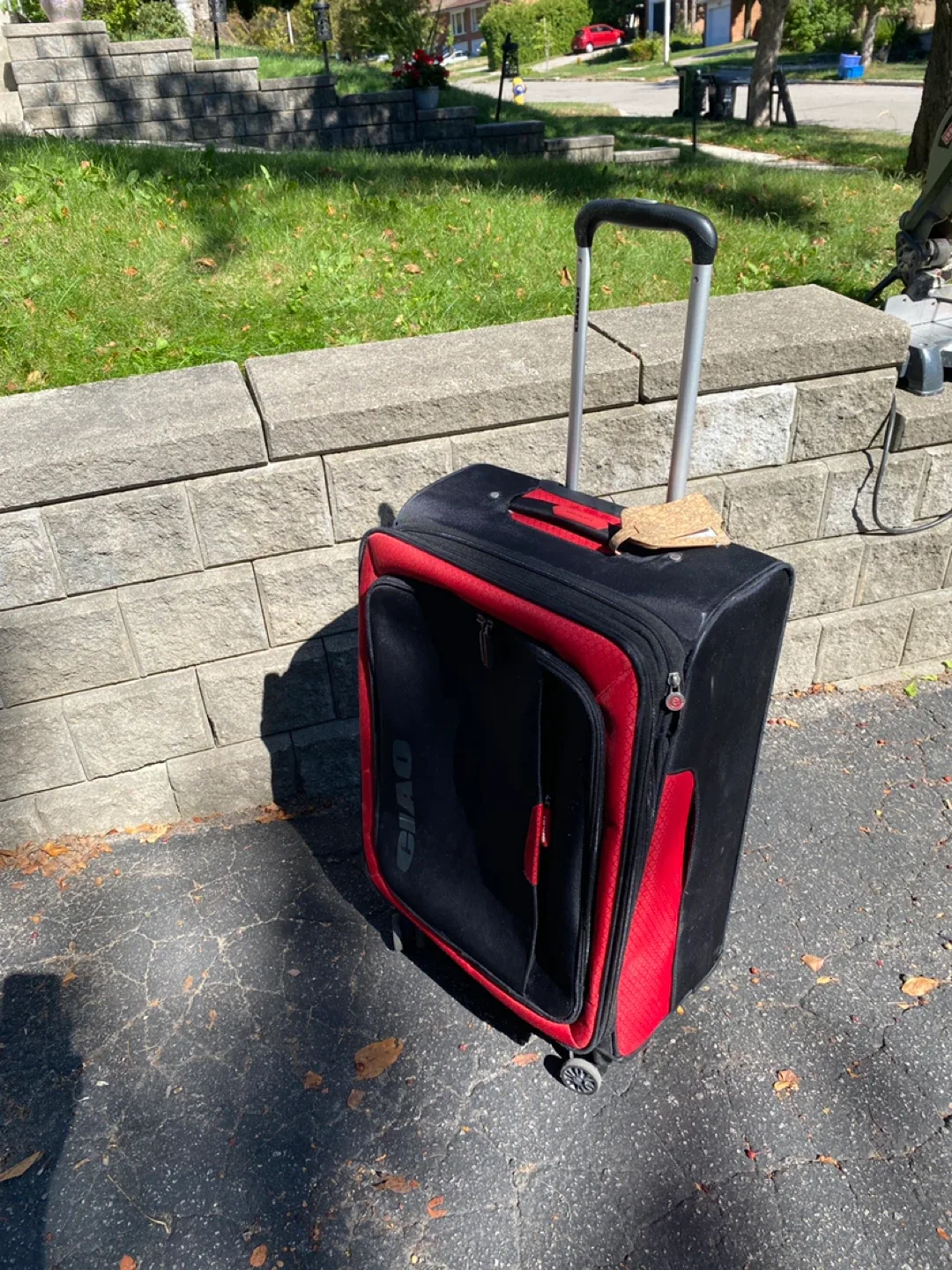 Two (2) Travel Suitcases - medium, black thumbnail