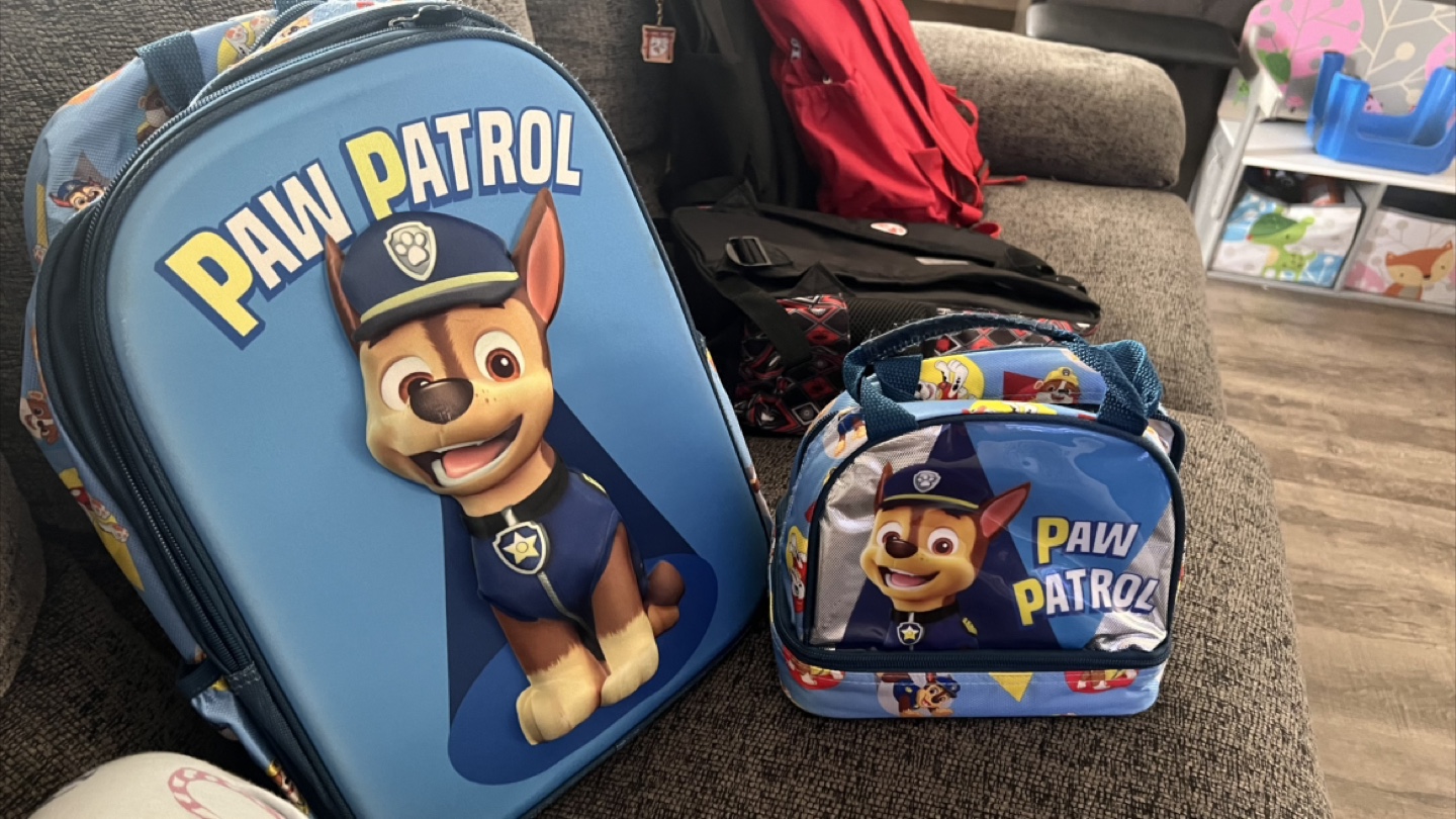 Paw Patrol & Transformers Backpacks & Lunchboxes