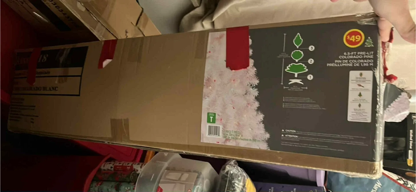 6.5-ft Pre-Lit Colorado Pine Tree Christmas Tree thumbnail