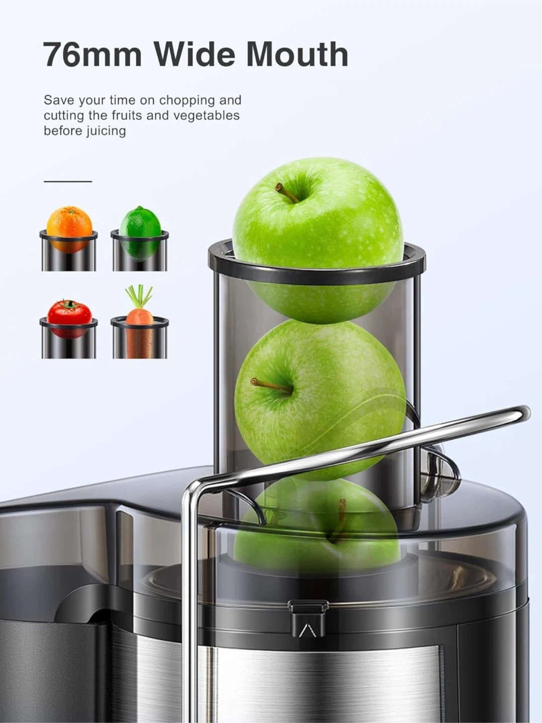 Reemix Juicer - Wide Mouth, Easy Clean - photo 3