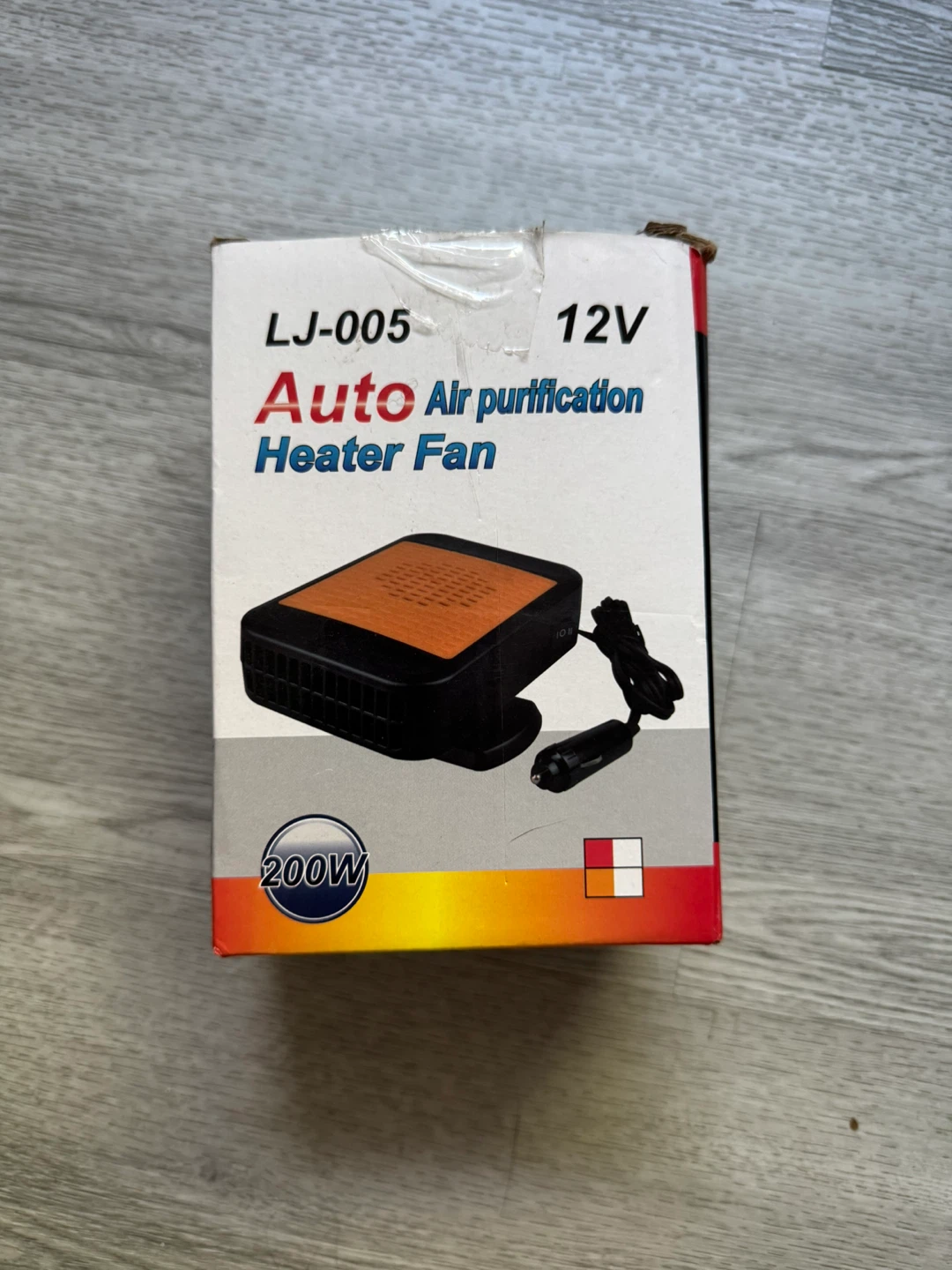 Auto heater fan