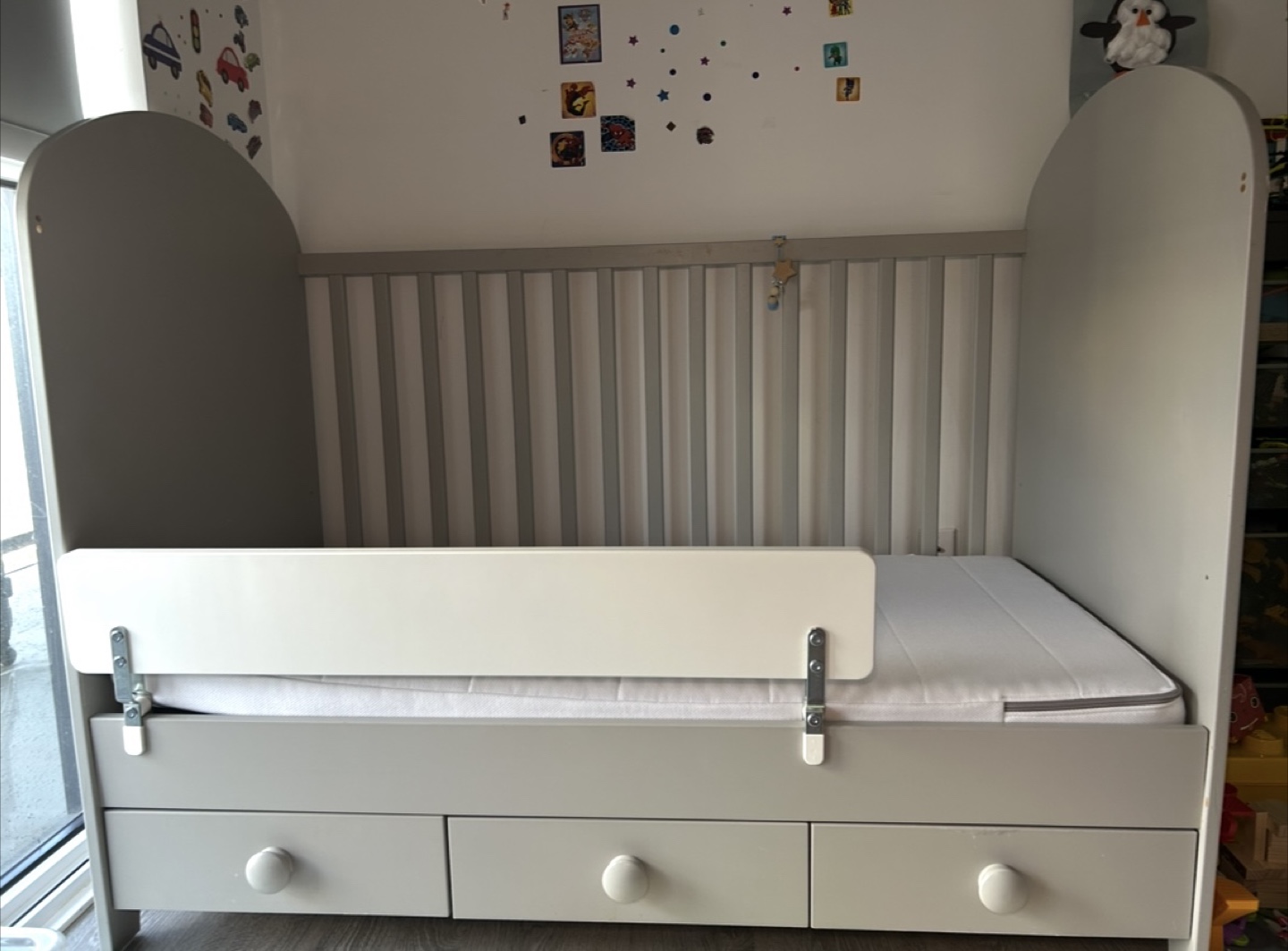 IKEA Grey Baby Crib - photo 3