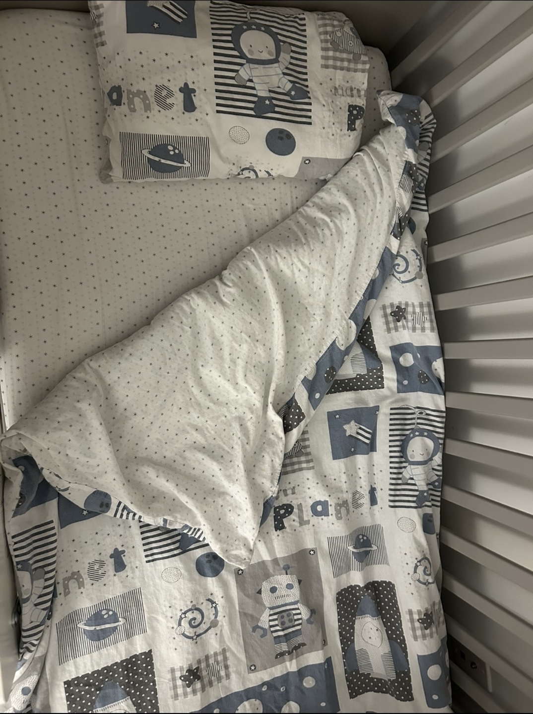 IKEA Grey Baby Crib - photo 5
