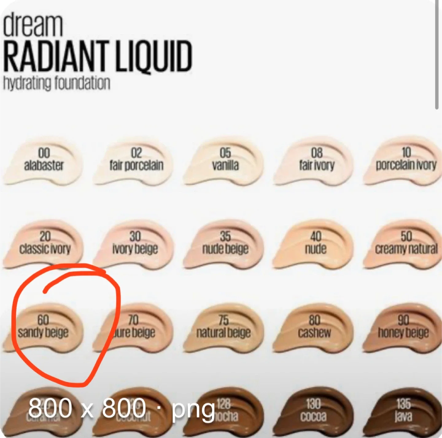 New Maybelline Dream Radiant Liquid Foundation - Sandy Beige image indicator(2)