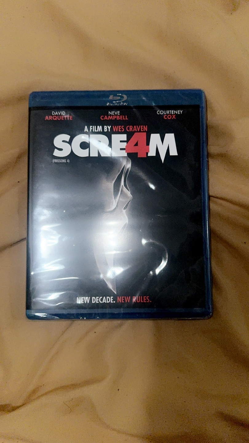 Scream 4 Blu-Ray Disc - SEALED