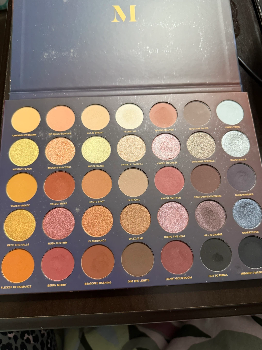 Morphe 35XS No Silent Nights Eyeshadow Palette