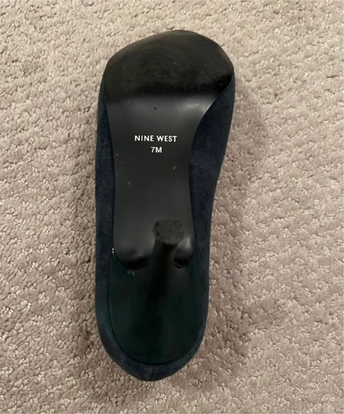 Nine West Green Suede Heels - Size 7M image indicator(2)