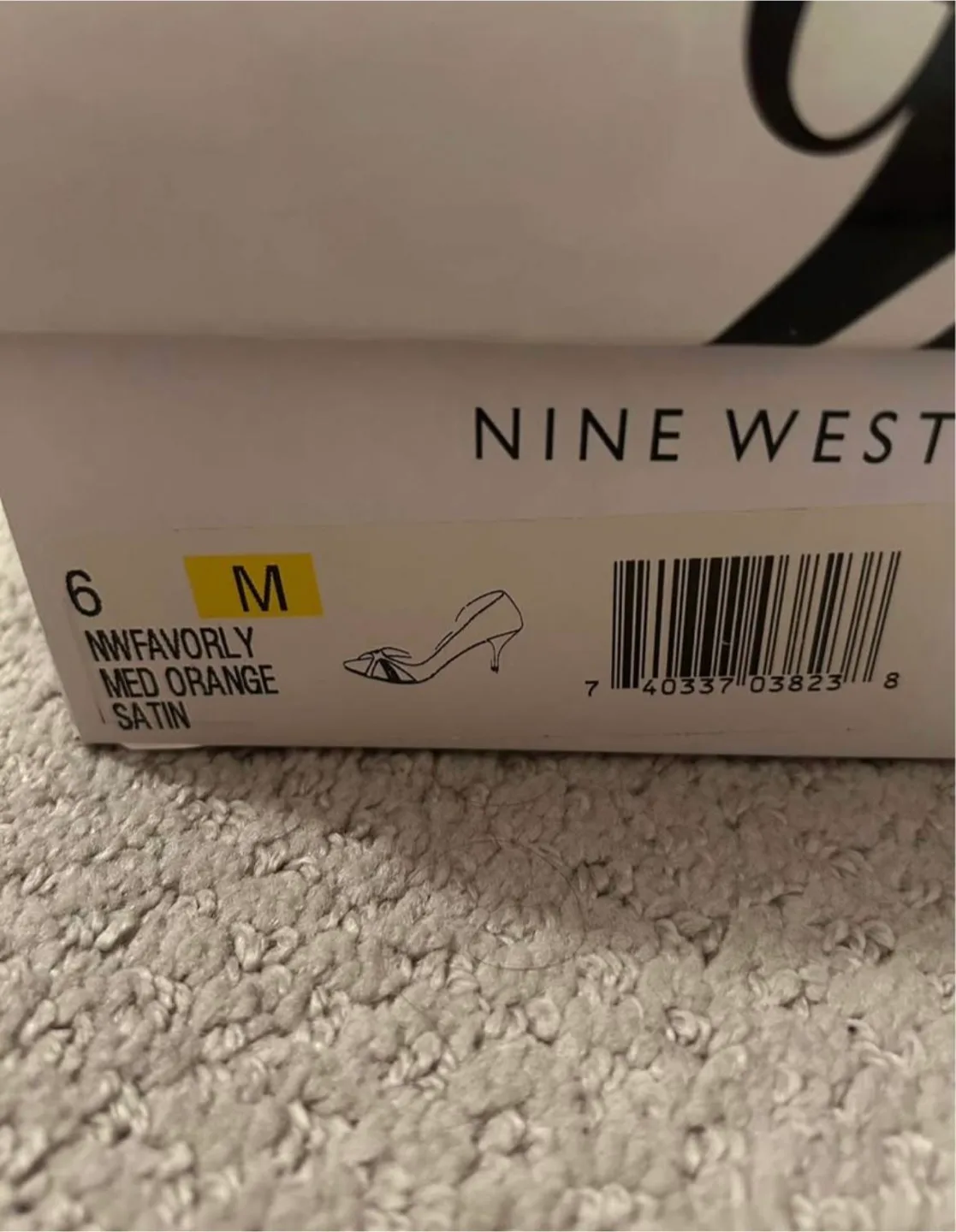 Nine West Orange Heels - Size 6 image indicator(2)