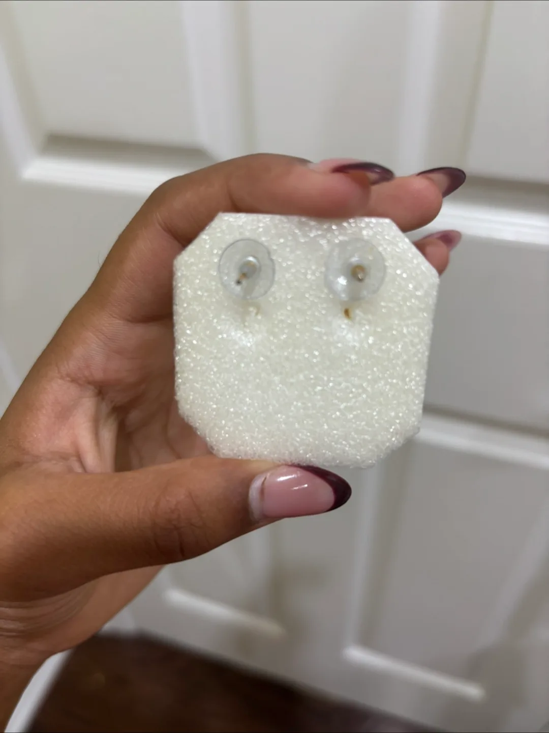 Blue & Gold Jhumka Earrings image indicator(4)