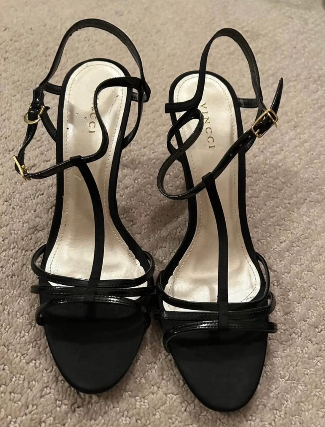 Vincci Black Heels Size 7 thumbnail