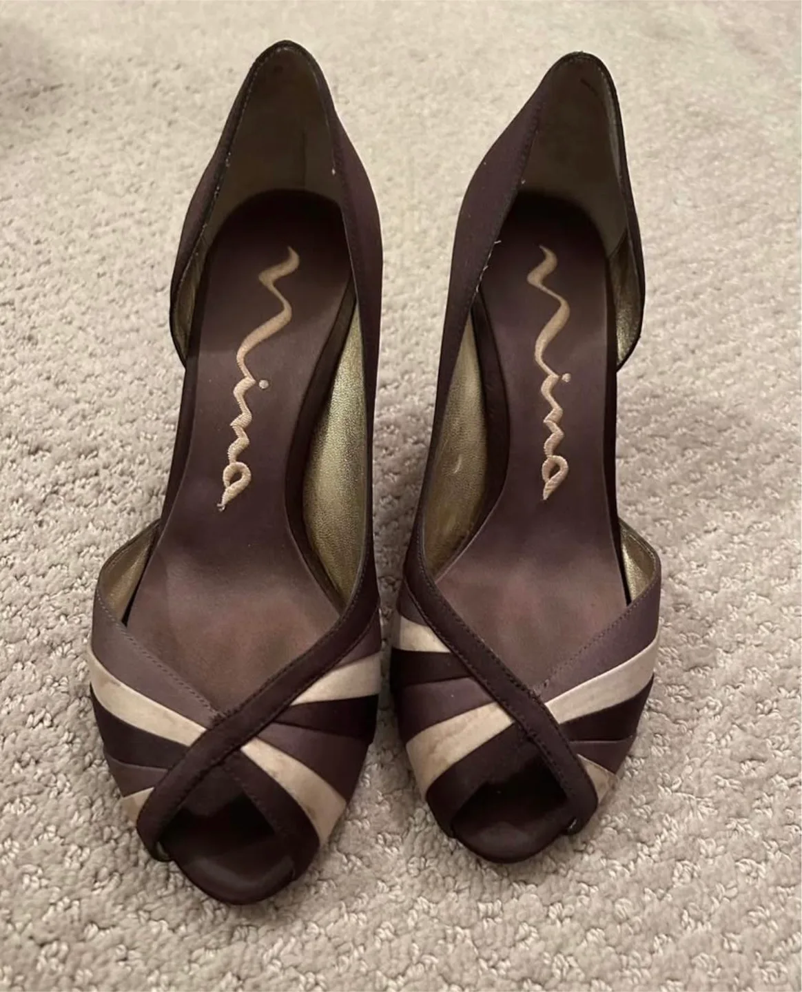Nina Floy-LS Heels, Size 6.5M thumbnail