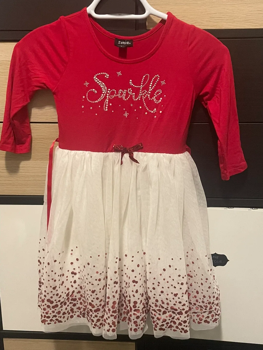 Zunies Girls Sparkle Dress - Size 6 thumbnail