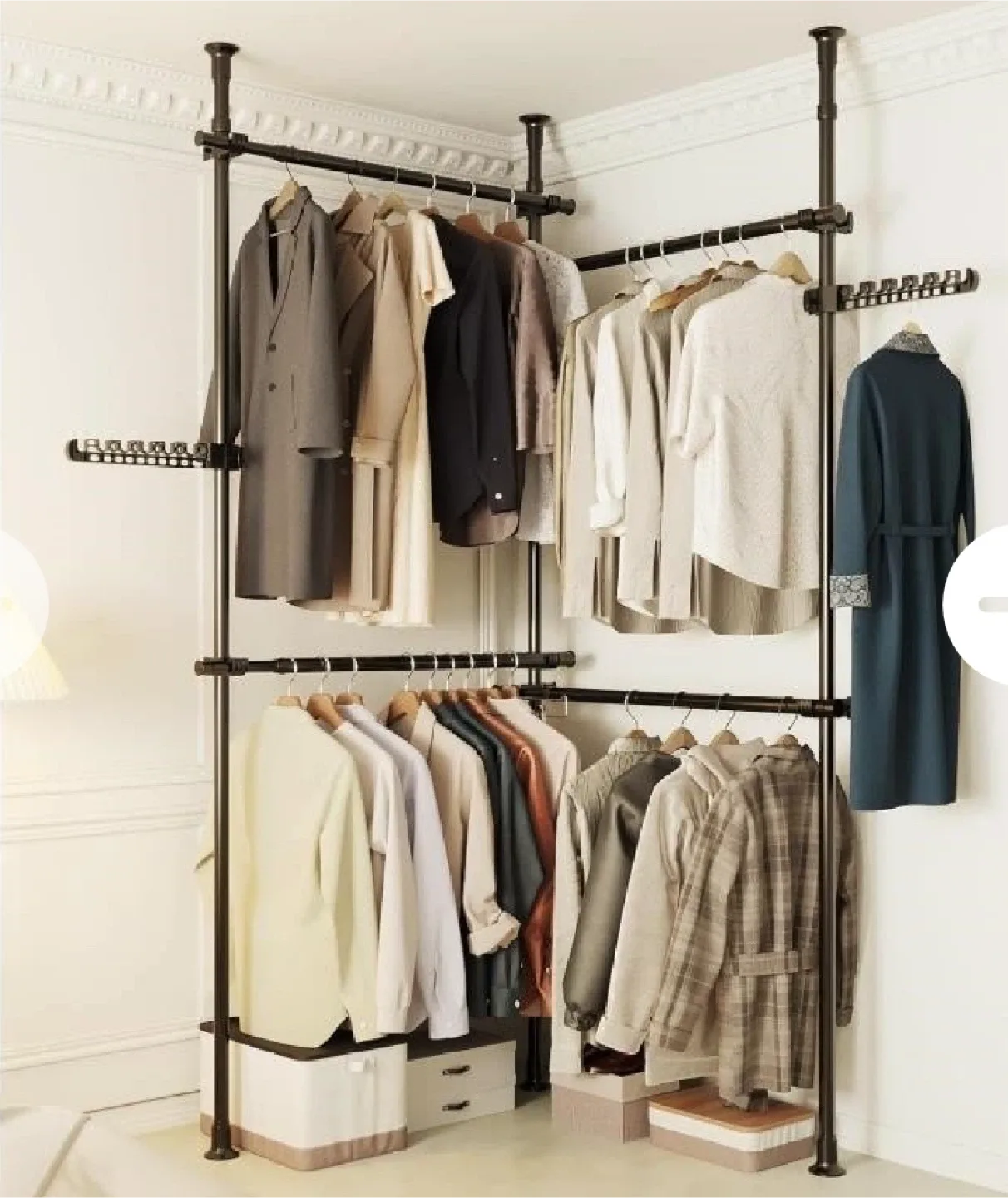 Adjustable Closet Organizer, New in Box thumbnail