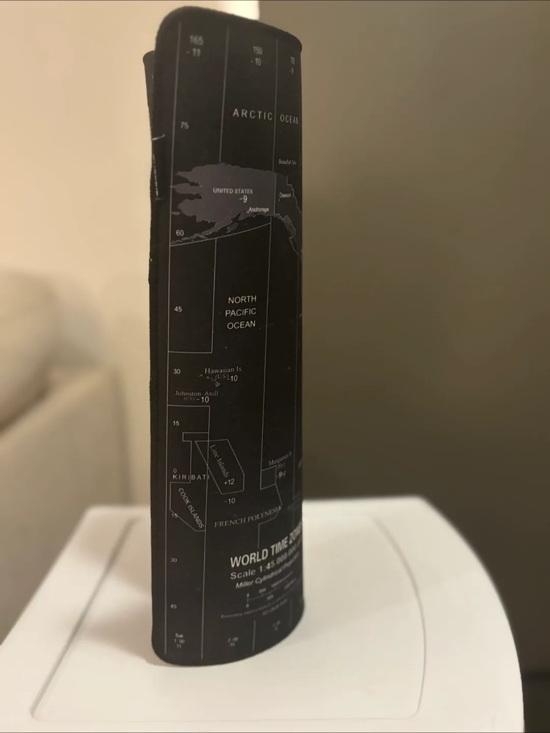 World Time Zones Mousepad thumbnail