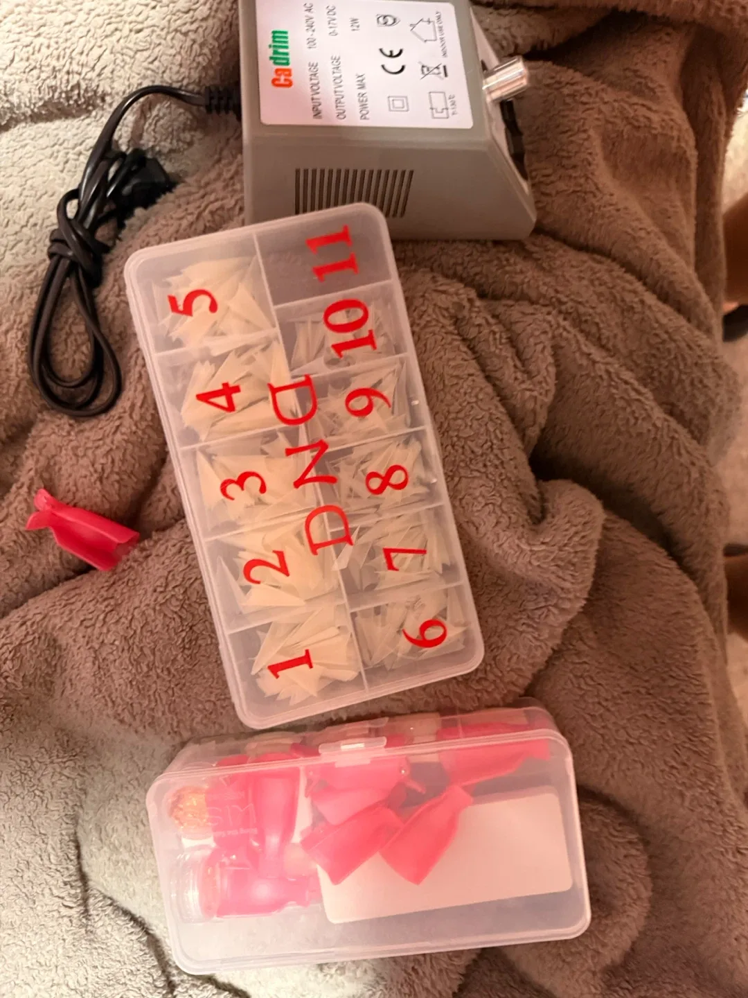 Nail Drill Machine - LED Lamp + Accessories thumbnail