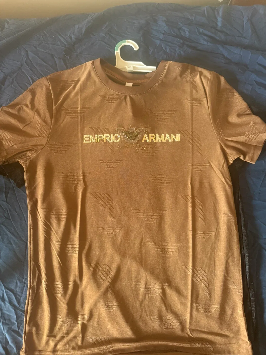 Emporio Armani Brown T-Shirt thumbnail