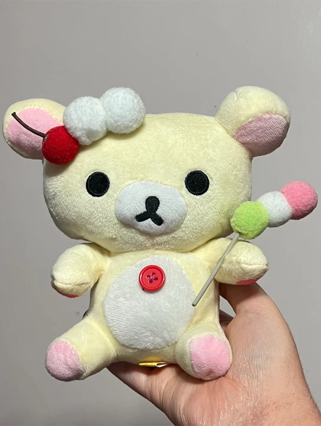 Authentic Korilakkuma Plushie with Dango Skewer thumbnail