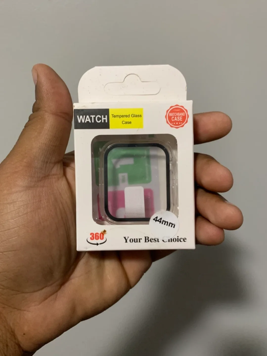 New Watch Tempered Glass Case 44mm thumbnail