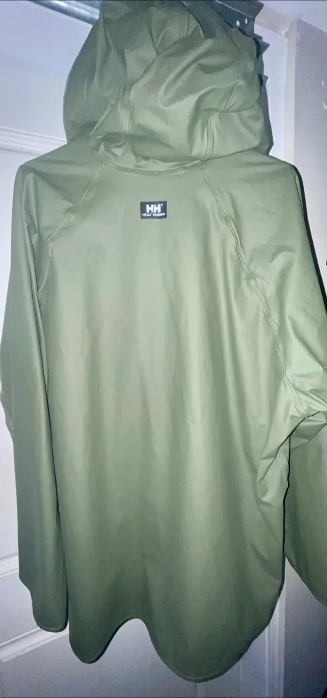 Helly Hansen IT600 Olive Raincoat - Size L image indicator(2)