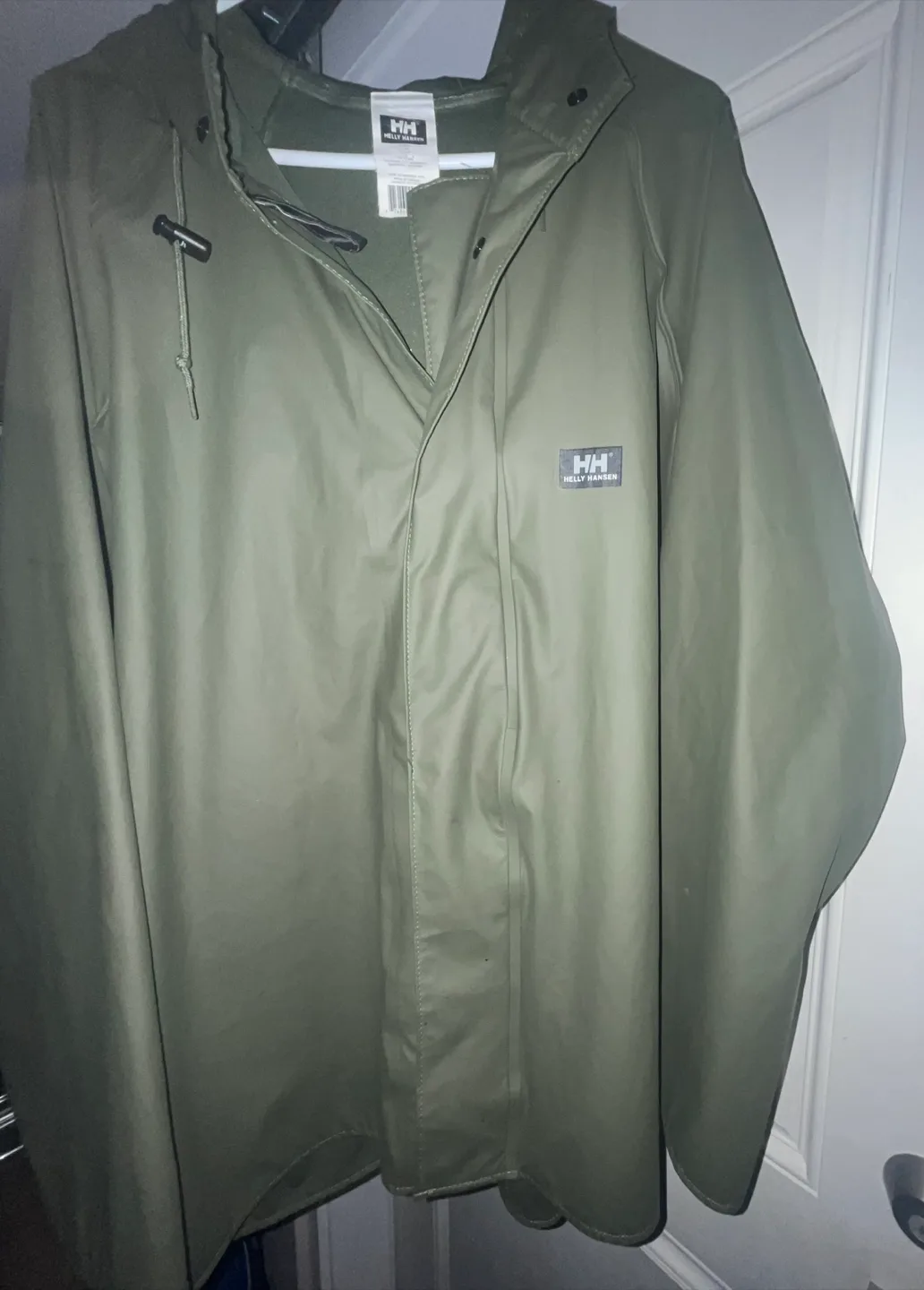 Helly Hansen IT600 Olive Raincoat - Size L image indicator(6)