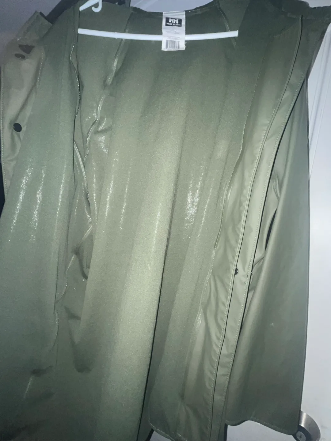 Helly Hansen IT600 Olive Raincoat - Size L image indicator(3)