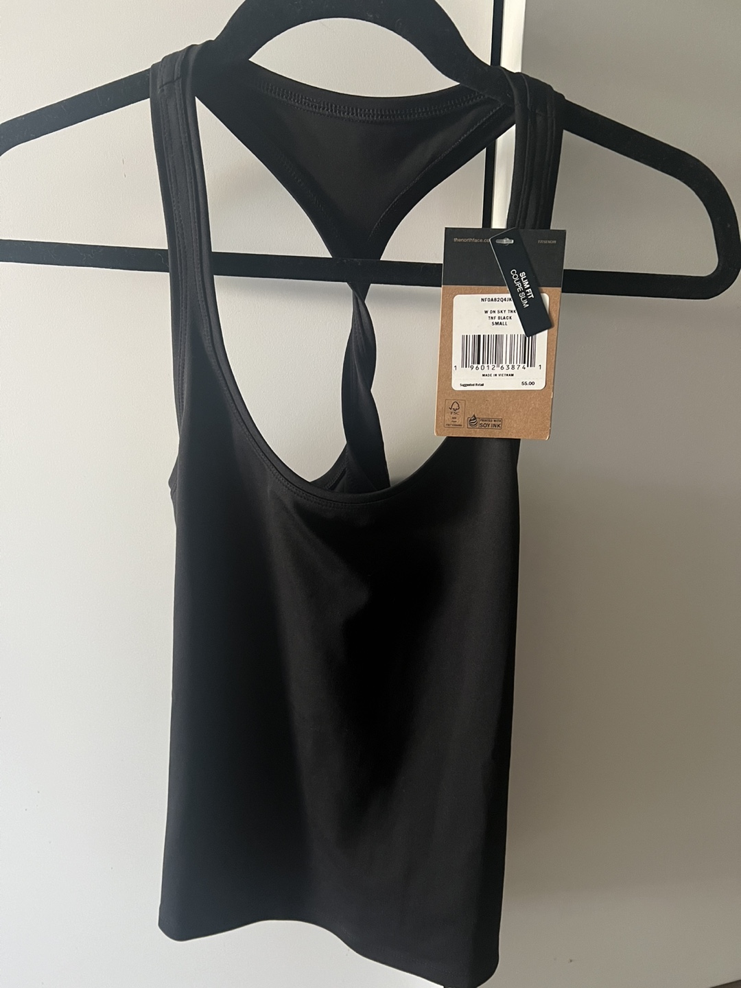 New The North Face Black Tank Top - Size Small