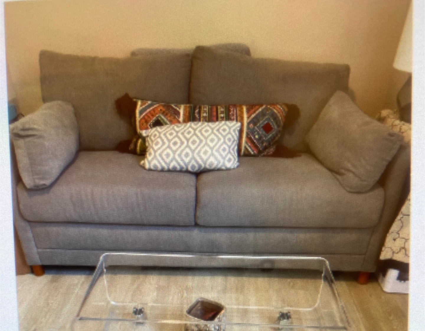 Sofa Bed- Grey, Full Size -Like New! - photo 2