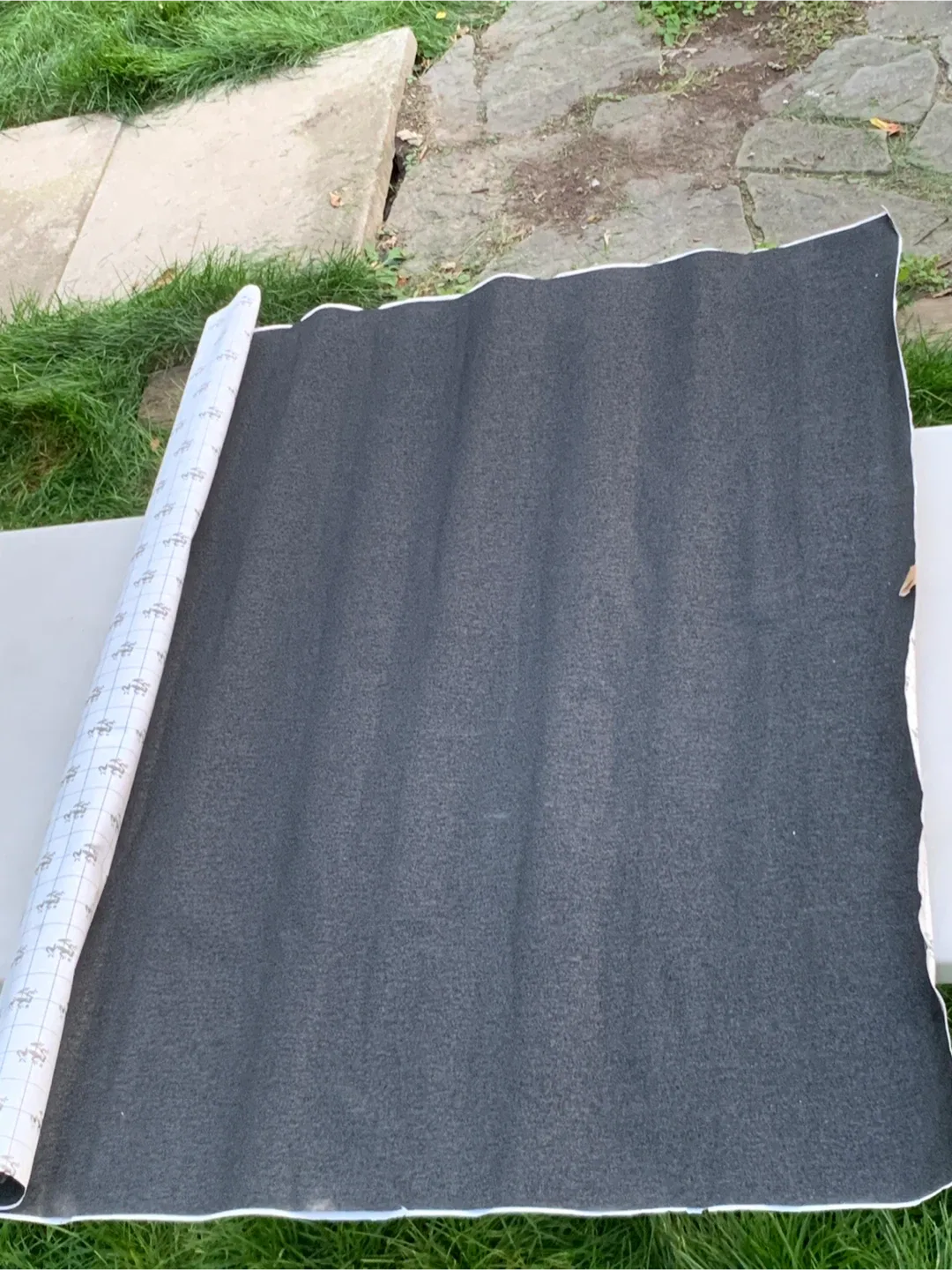 Black Felt Fabric Roll thumbnail
