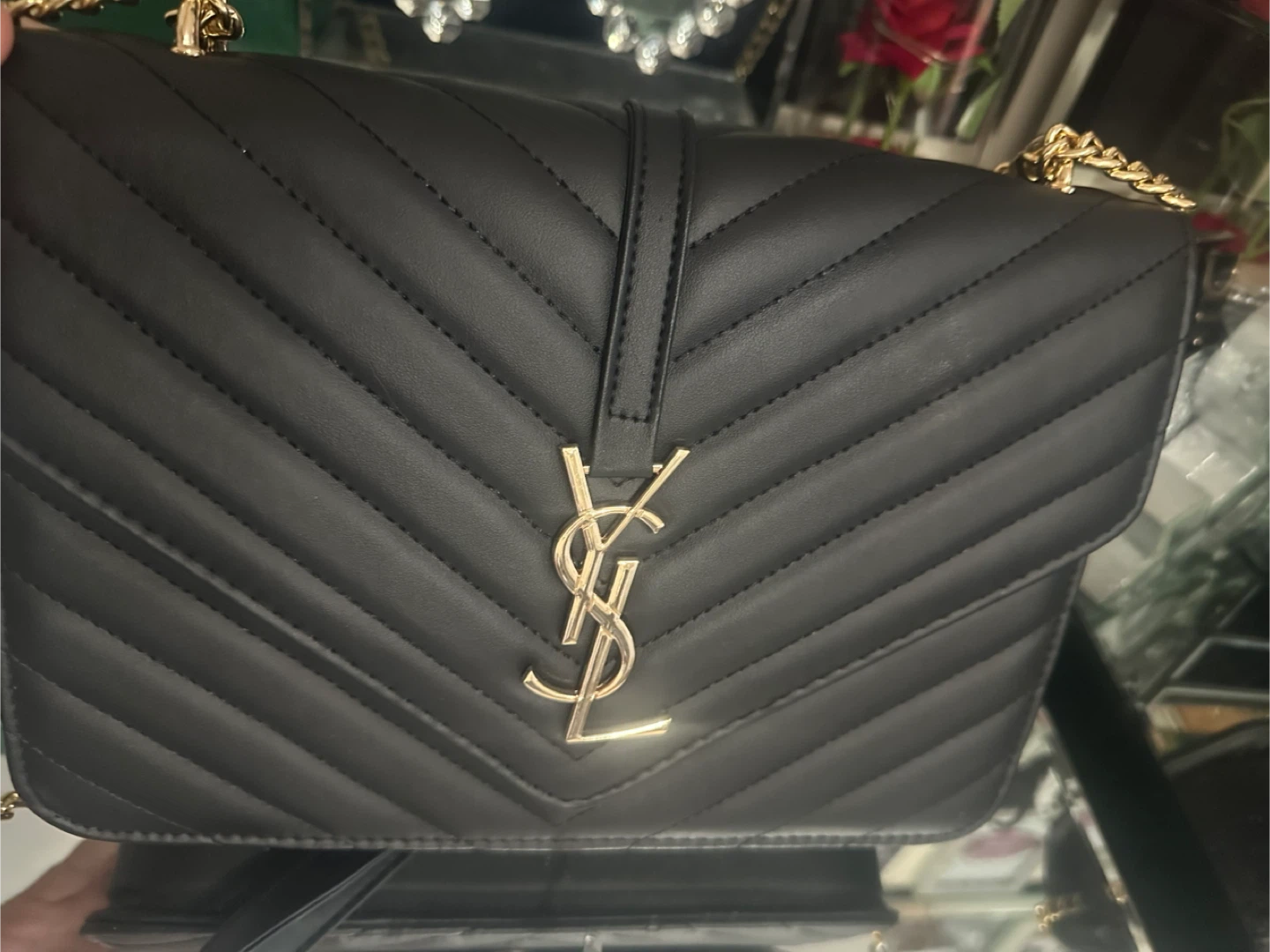 YSL Black Shoulder Bag