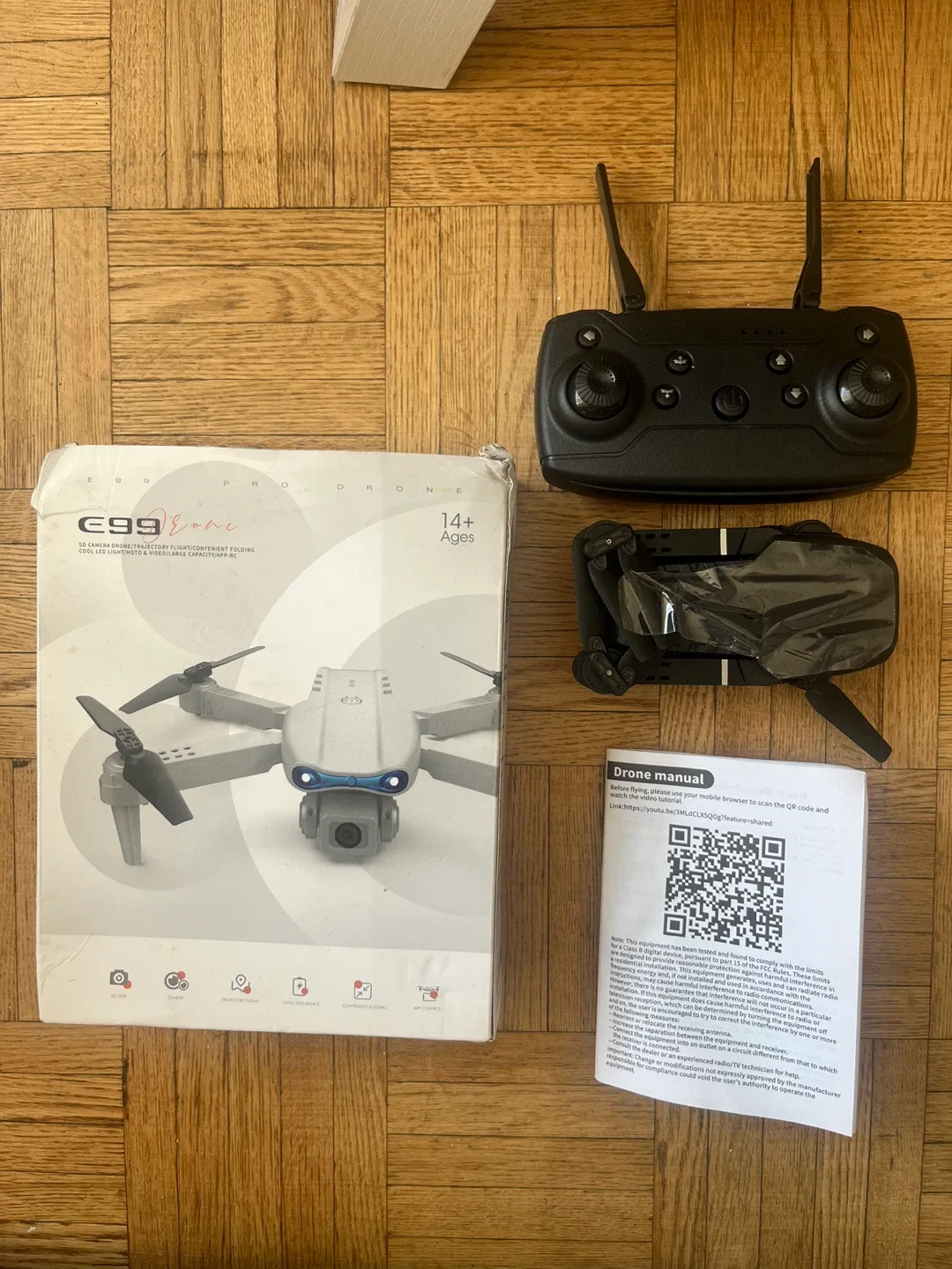 New E99 Pro Drone - SD Camera, Trajectory Flight thumbnail