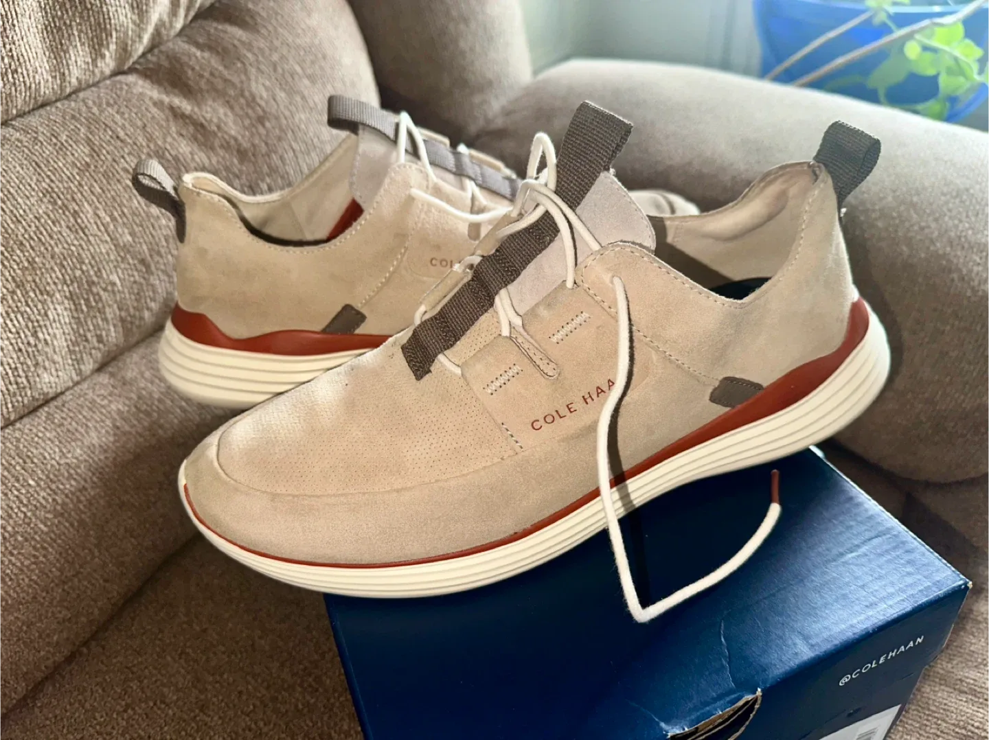 Cole Haan Grandsport Sneakers Sesame/Ivory Size 10.5 image indicator(5)