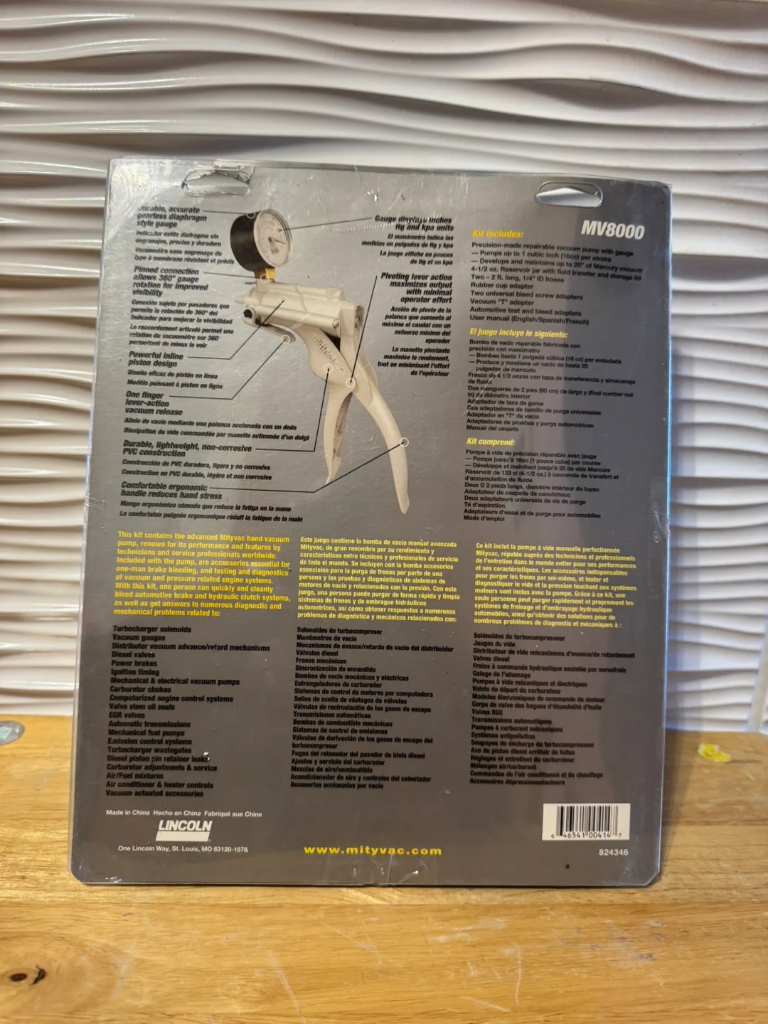 Mityvac MV8000 Automotive Test & Bleed Kit image indicator(2)