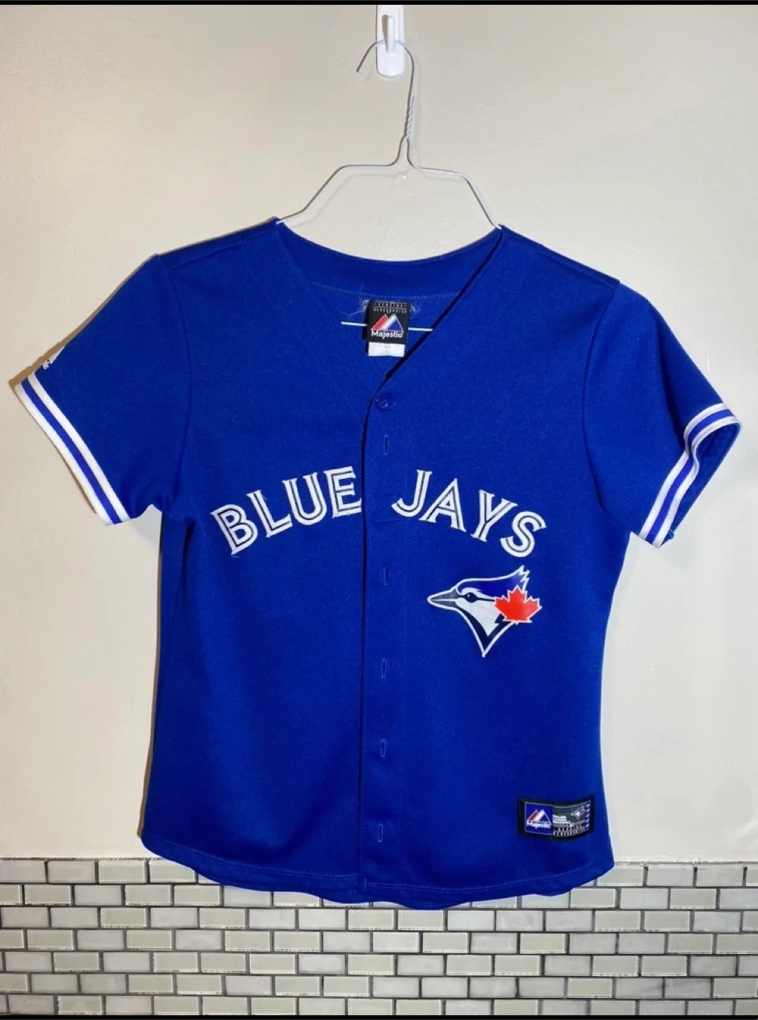 Majestic Toronto Blue Jays Rasmus Jersey Women’s M image indicator(2)